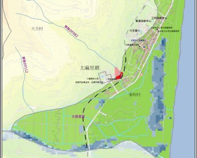 泰和村災害潛勢地圖